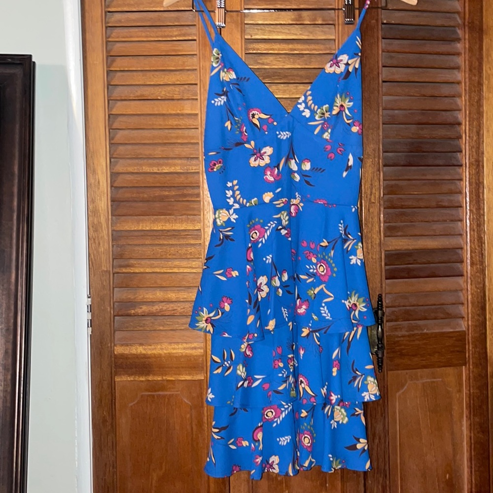Floral Ruffle Dress